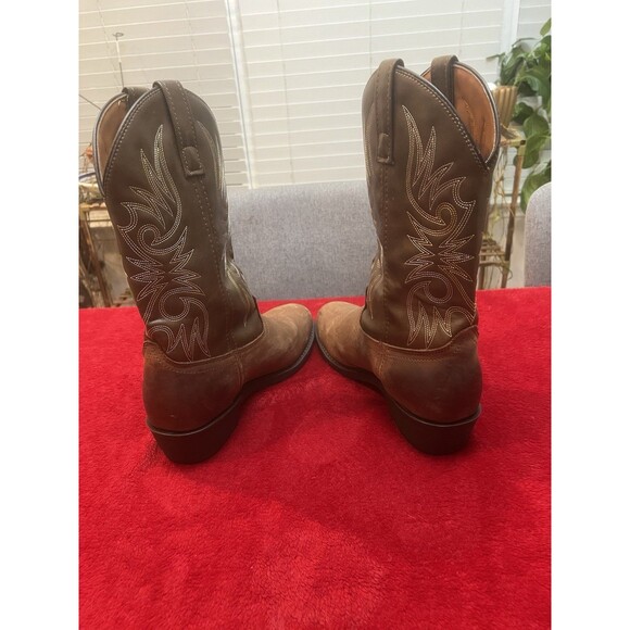 Laredo Men\'s Leather Vamp Fox 4242 Western Boots Size 8.5D main image 9